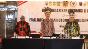 Gubernur Meki Nawipa Beri Apresiasi, Kunker Komisi II DPR RI, Evaluasi DOB di Papua Tengah