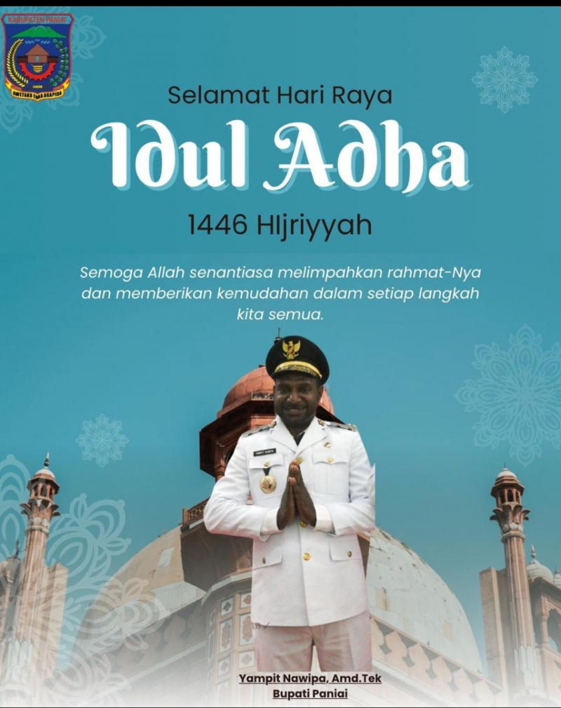 Bupati Paniai, Yampit Nawipa, Amd.T