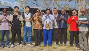 Pemerintah Pusat Survei Lokasi Pembangunan 150 Rumah di Yalimo