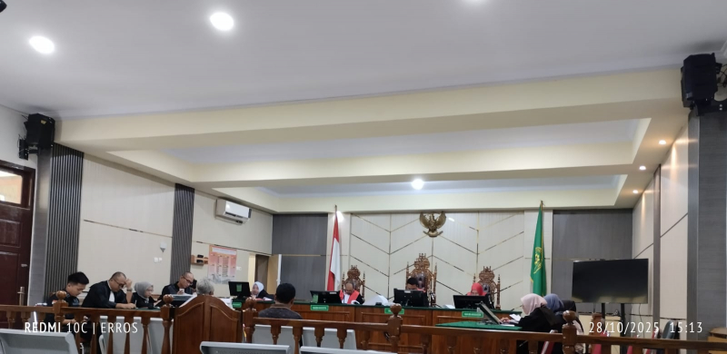 Suasana Sidang Lanjutan PKBM Anugerah, Kabupaten Batang Hari 