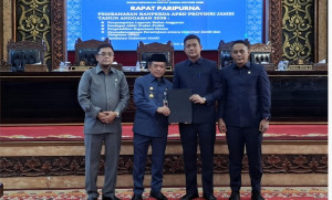APBD Provinsi Jambi 2026 Disahkan, Tercatat Defisit Rp85 Miliar