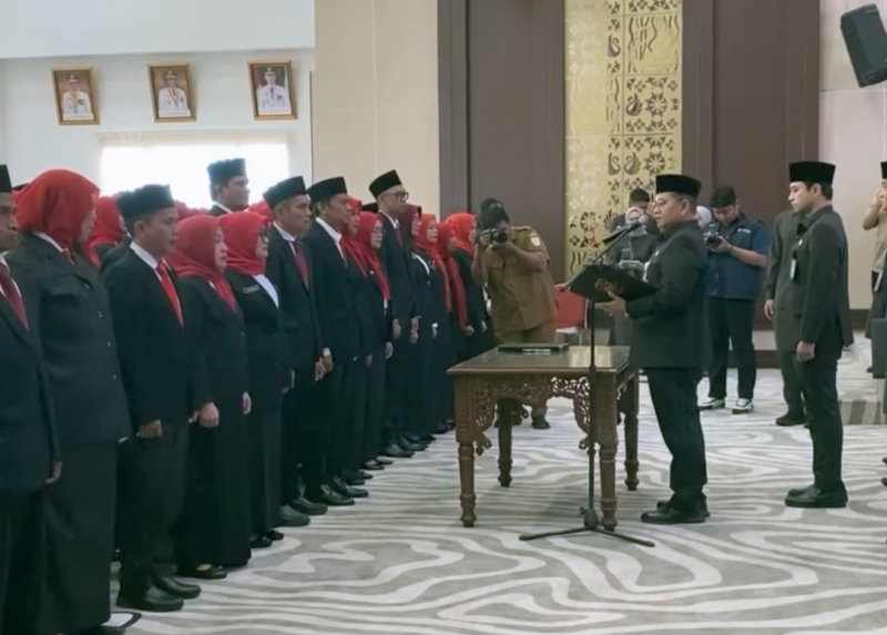 Wali Kota Jambi Lantik 181 Kepala Sekolah, Buka Kesempatan Setara bagi PPPK