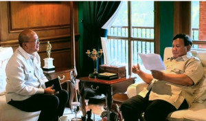 Prabowo Terima Rosan di Hambalang, Bahas Proyek Hilirisasi Senilai Rp100 Triliun