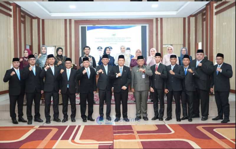Pemkab Muaro Jambi Lantik 10 Pejabat Tinggi Pratama, Awali Perombakan Birokrasi 2026