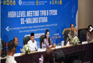 Gubernur Sherly Pimpin Rapat TPID, Tekankan Langkah Nyata Kendalikan Inflasi Jelang Ramadhan