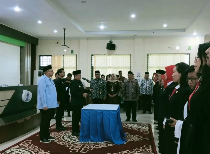 Wali Kota Jambi Lantik Pejabat Administrator, Kepala Sekolah hingga Kepala Puskesmas