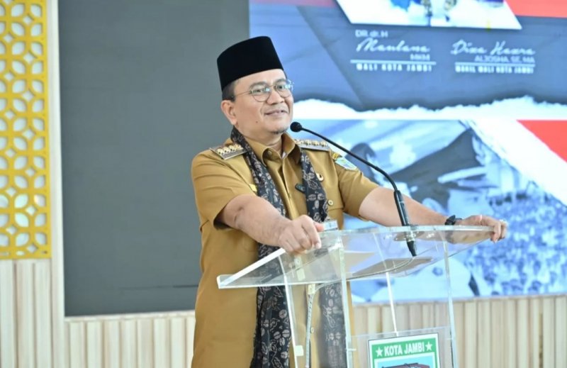 Wali Kota Jambi, Dr. dr. H. Maulana, M.K.M. foto dok/ arungnews.com
