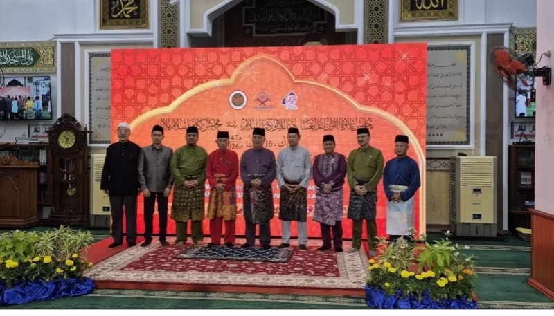 Wako Maulana menghadiri acara Majlis Tilawah Al-Qur’an Antarbangsa yang diselenggarakan oleh organisasi Dunia Melayu Dunia Islam di Masjid As-Salamin.