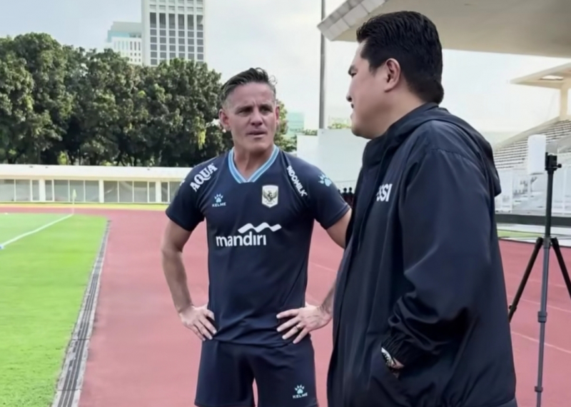 Pelatih Timnas Indonesia Jhon Herdman