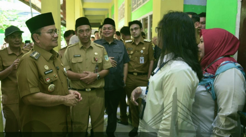 Pantau Pelaksanaan TKA SMP, Pemkot Jambi Pastikan Standar Evaluasi Akademik Terjamin