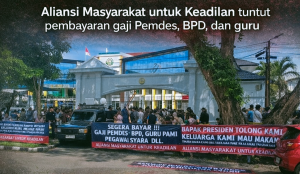 Hak Terabaikan! Perangkat Desa, BPD, Guru PAUD/PAMI hingga Pegawai Syara’  Batang Hari Tak Digaji 5 Bulan, Serbu Kejati