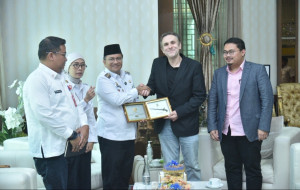 Wali Kota Jambi Jajaki Kerja Sama dengan Akademisi Slovenia untuk Perkuat Kebijakan Berbasis Riset