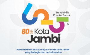 Sambut Hari Jadi ke-625, Pemkot Jambi Resmi Perkenalkan Logo Perayaan Tahun 2026