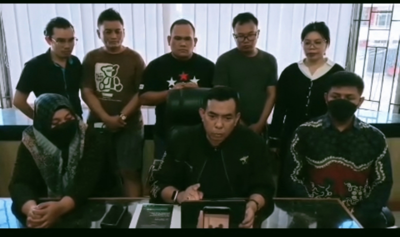 Direktur LBH Makalam Justice Center, Romiyanto, S.H., M.H Gelar Konfrensi Pers 