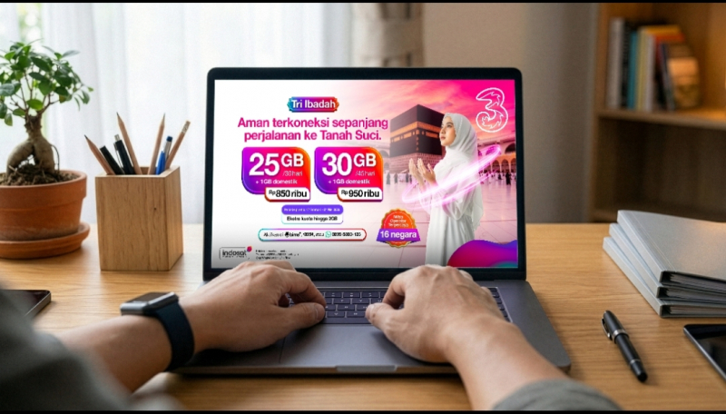 IM3 dan Tri Hadirkan Paket Roaming untuk Dukung Komunikasi Jemaah Haji 2026