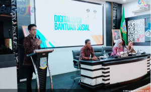 Wawako Jambi Dorong Digitalisasi Bansos, Kota Jambi Jadi Percontohan Nasional