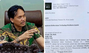 LBH Siginjai Layangkan Keberatan ke Wali Kota Jambi, Sebagai Syarat Gugatan PMHP ke PTUN