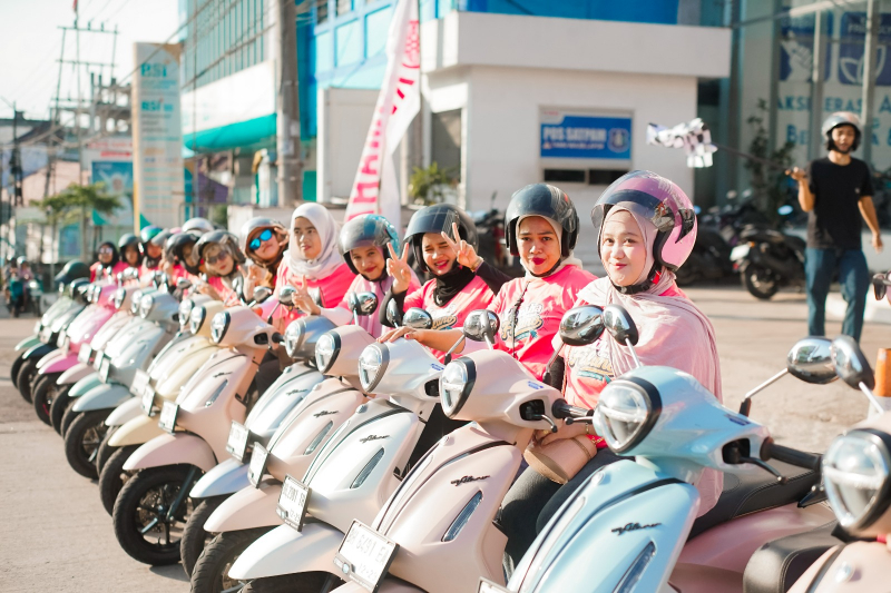  Para Riders Yamaha Grand Filano Jambi Gelar Kompoi