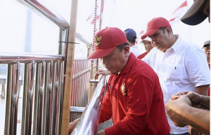 Semarakkan HUT ke-81 RI, Bank Jambi Dukung Pengibaran 1.000 Bendera dan Santuni Veteran