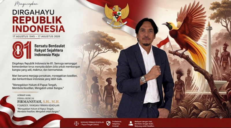 
Founder Yayasan FIRMAN KEADILAN, Firmansyah, S.H., M.H.