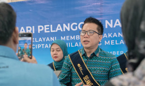 BPJS Ketenagakerjaan Jambi Beri Apresiasi Peserta, Program PEKA Turut Disosialisasikan