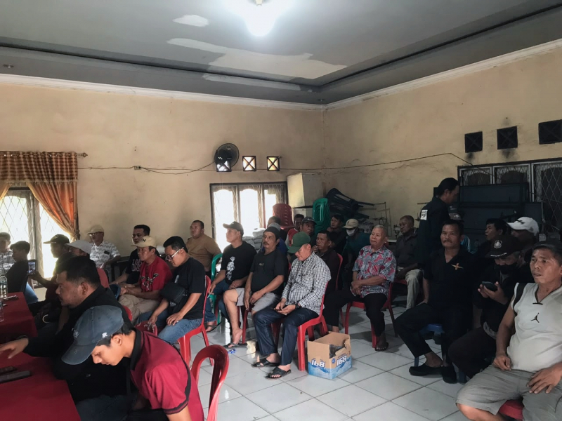 Rapat Warga KM 32 Desa Tanjung Pauh bersama Perwakilan Perusahaan 
