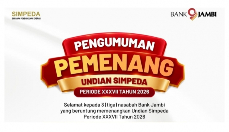 Undian Nasional Tabungan SIMPEDA Periode XXXVII Tahun 2026 