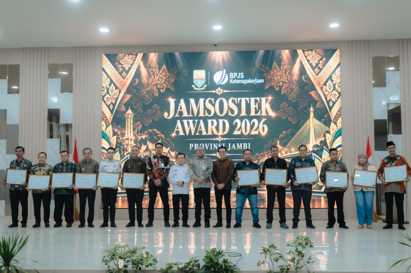 Jamsostek Award 2026, Momentum Perkuat Perlindungan 600 Ribu Pekerja di Jambi