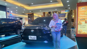 Toyota Space 2026 Gebrak Jambi, Tawarkan Promo Mobil Hybrid hingga Undian Motor Listrik
